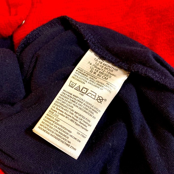 Baby Gap 3 in 1 plaid sweater, shirt & pant. Perfect for Christmas. 12-18 mo 🎄 - Picture 5 of 5